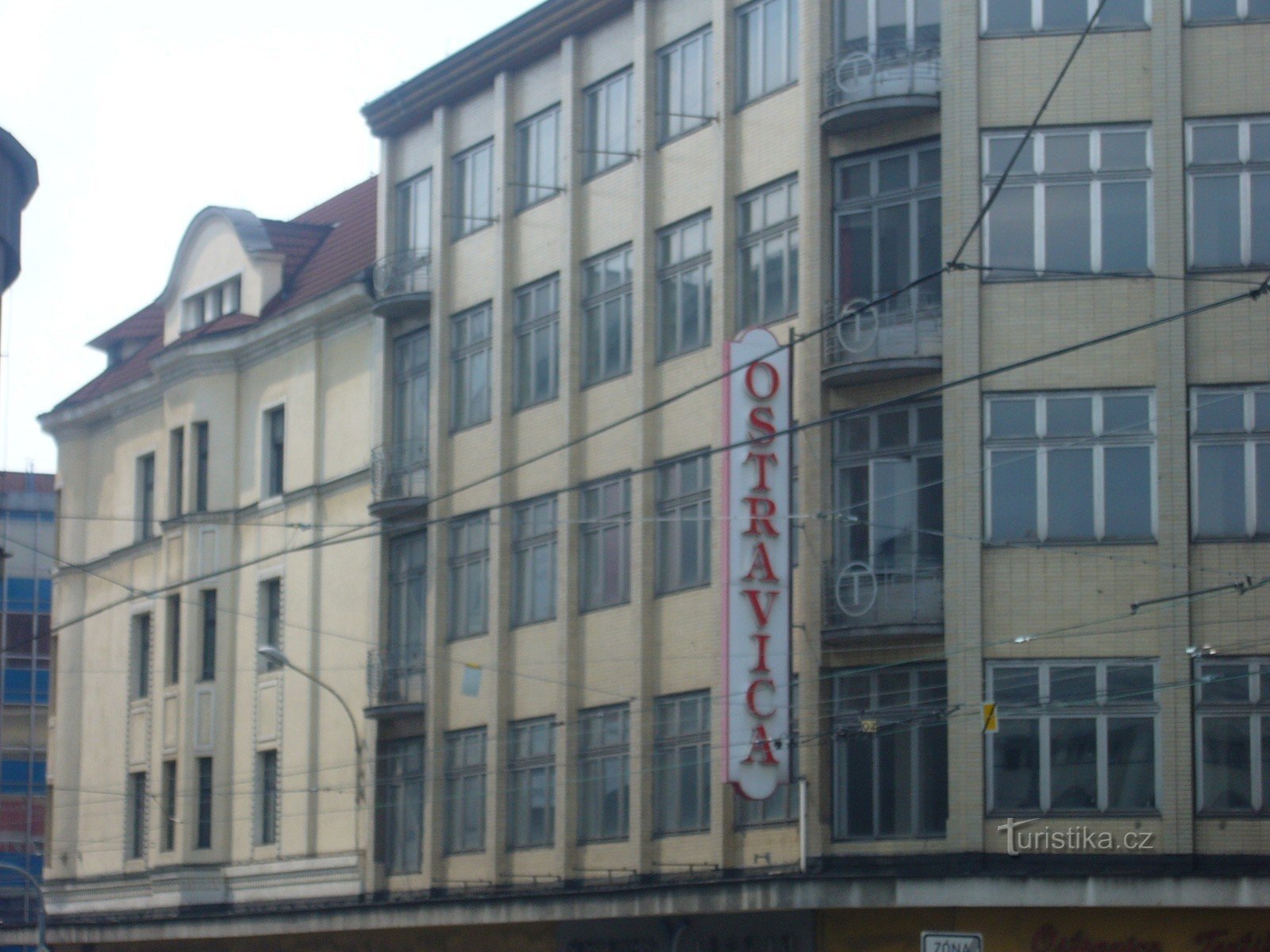 Ostrava - Handelshuset Textilia - Ostravica