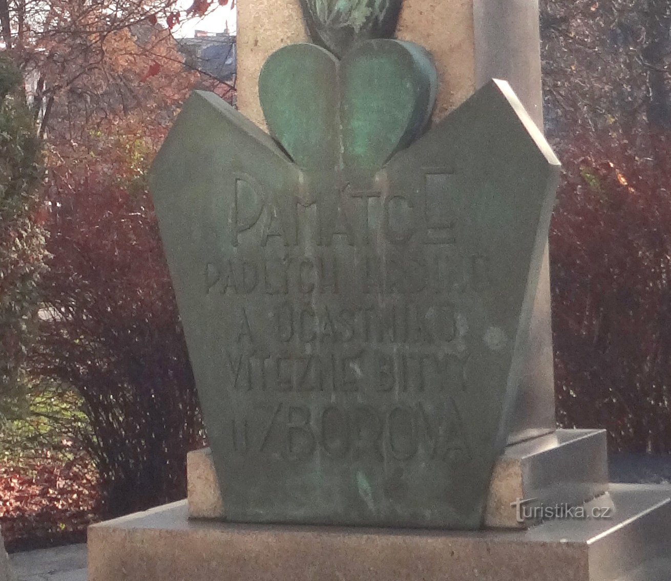 Ostrava - monument to the Battle of Zborov/monument to the battlefields of the 1st and 2nd World War