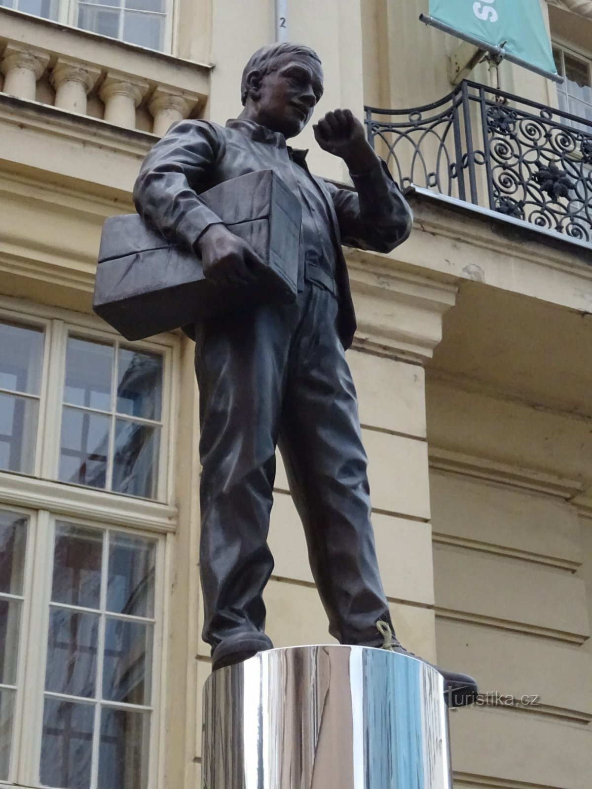 Ostrava - socha Karla Kryla