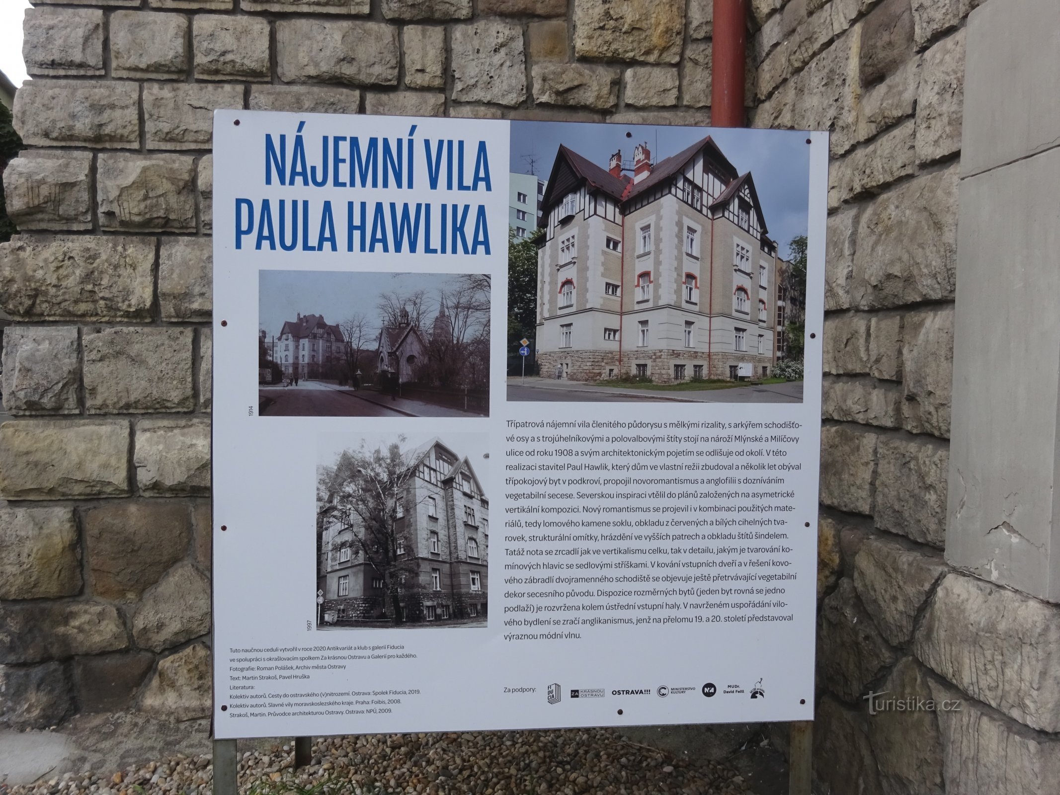 Ostrava - vila Paula Hawlika