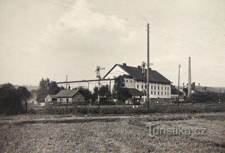 Ostroměř - bývalá Lefnarova cikorkárna