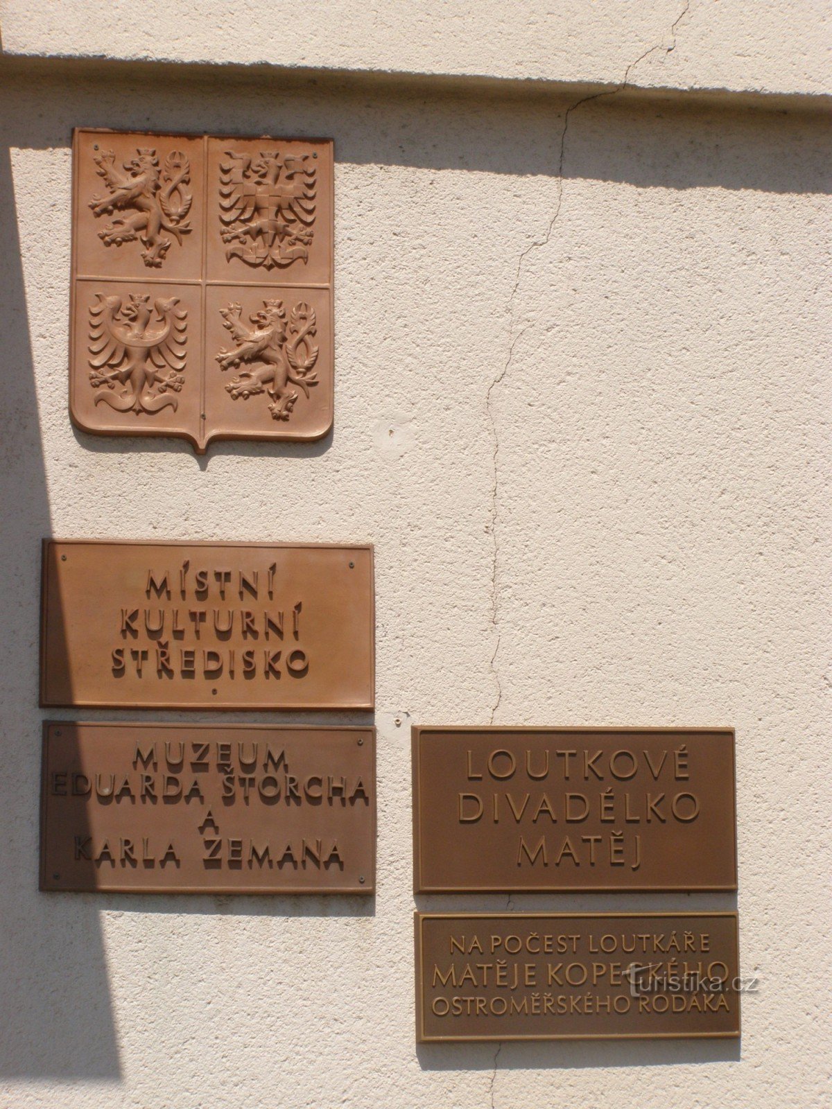 Ostroměř - museum for Eduard Štorch og Karel Zeman