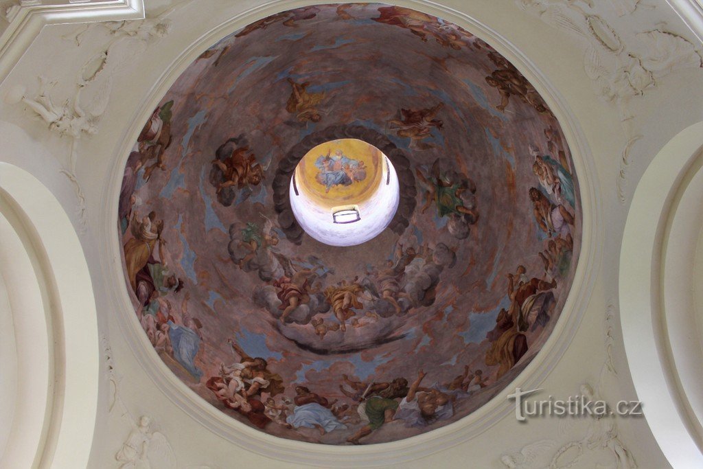 Island, chapel of St. Floriana - dome