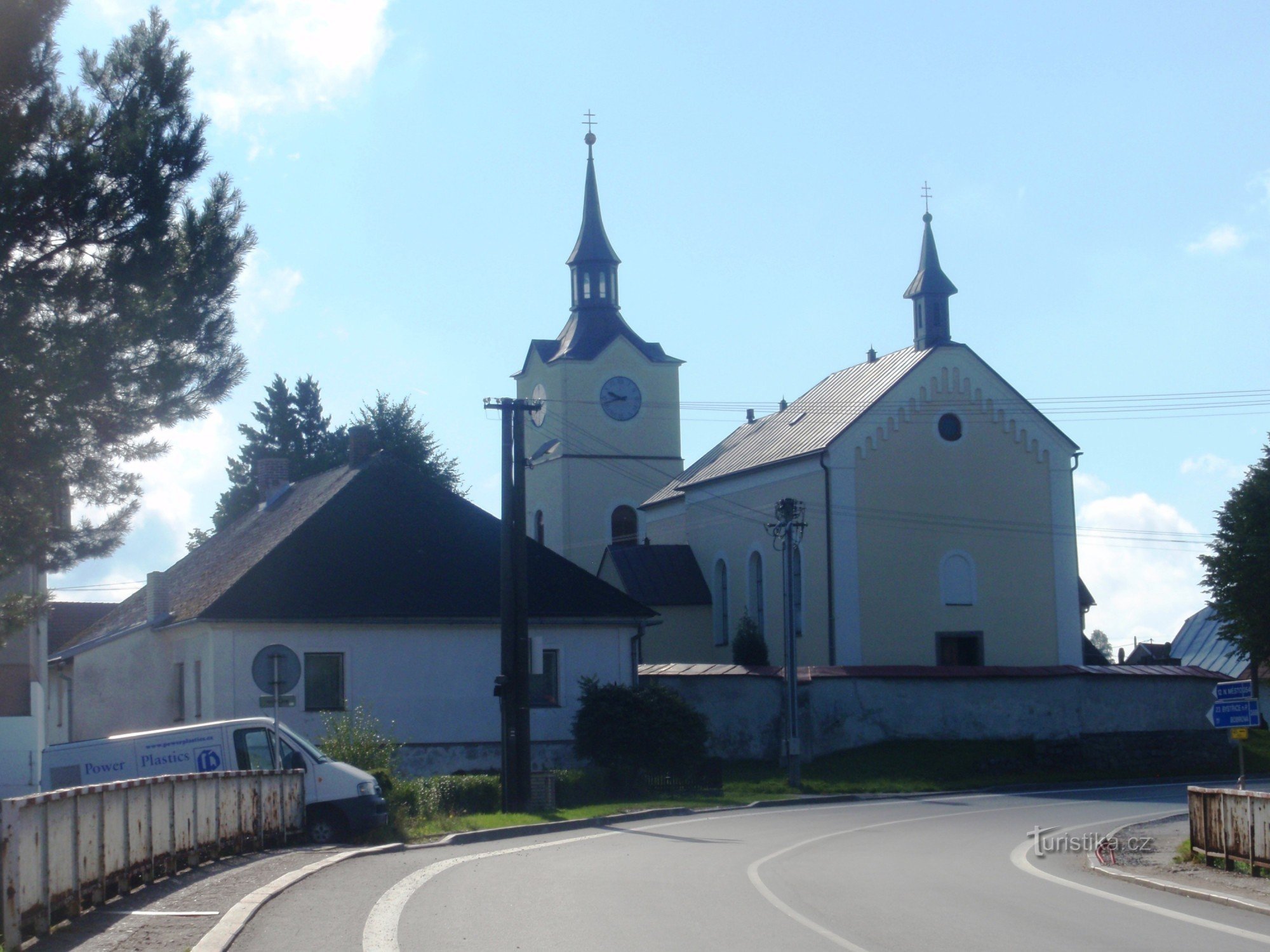 Insel über Feier