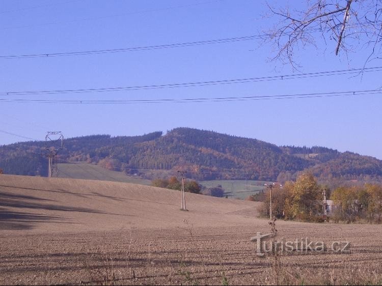 Ostružná depuis la piste de ski de Palkovice