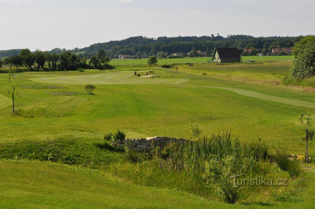 Osyčina - golfbana