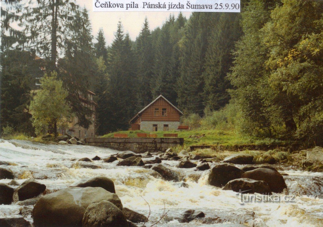 Отава, Ceňkova pila