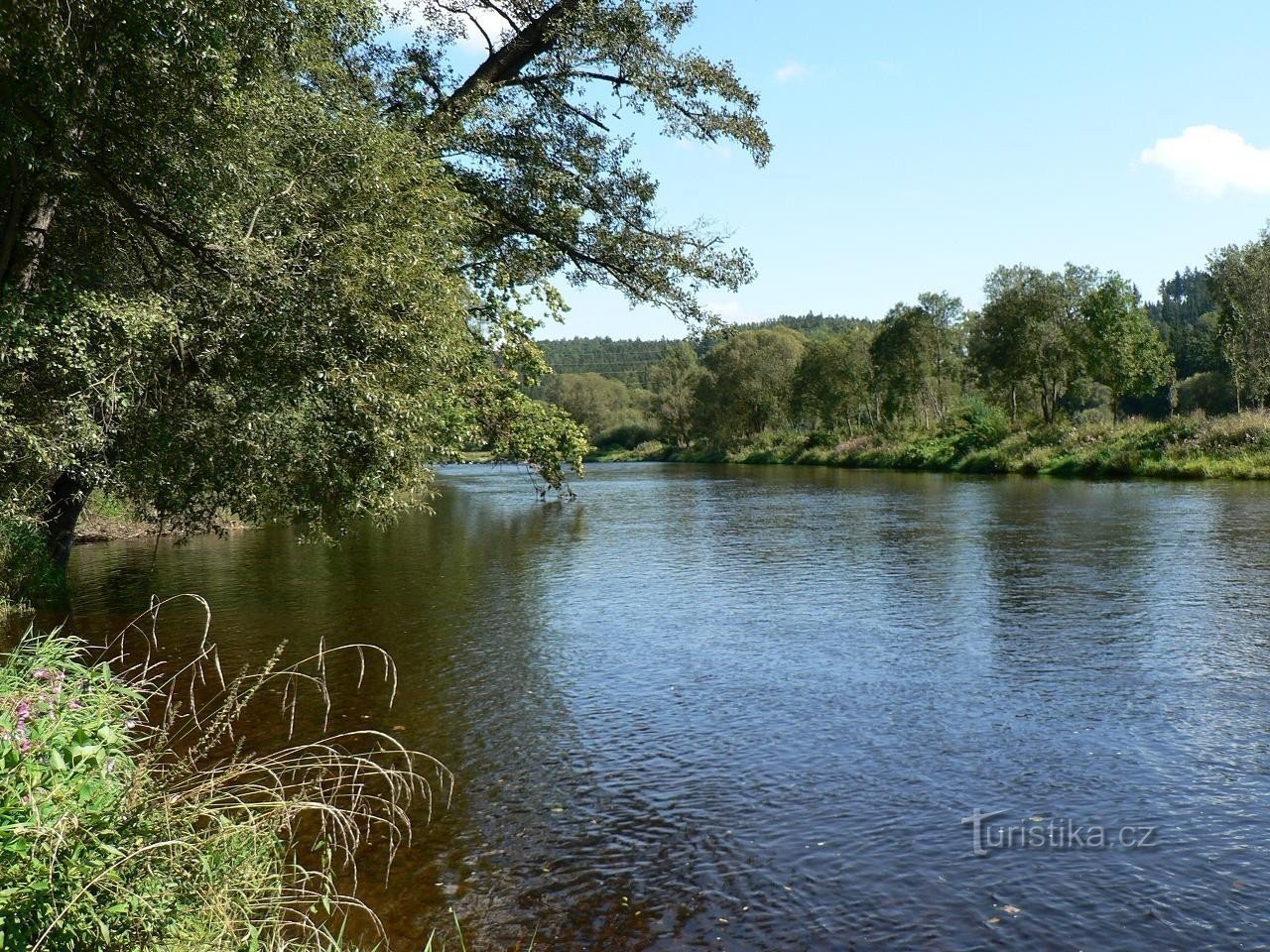 Otava near Malé Hydčice