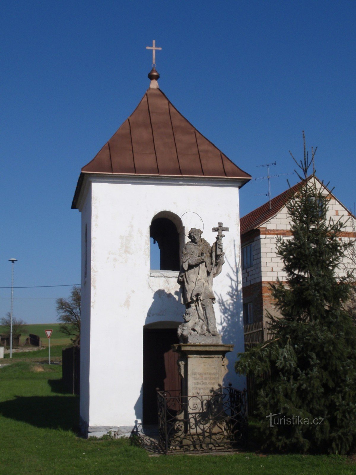 Otradice - statue of St. Jan Nepomucký