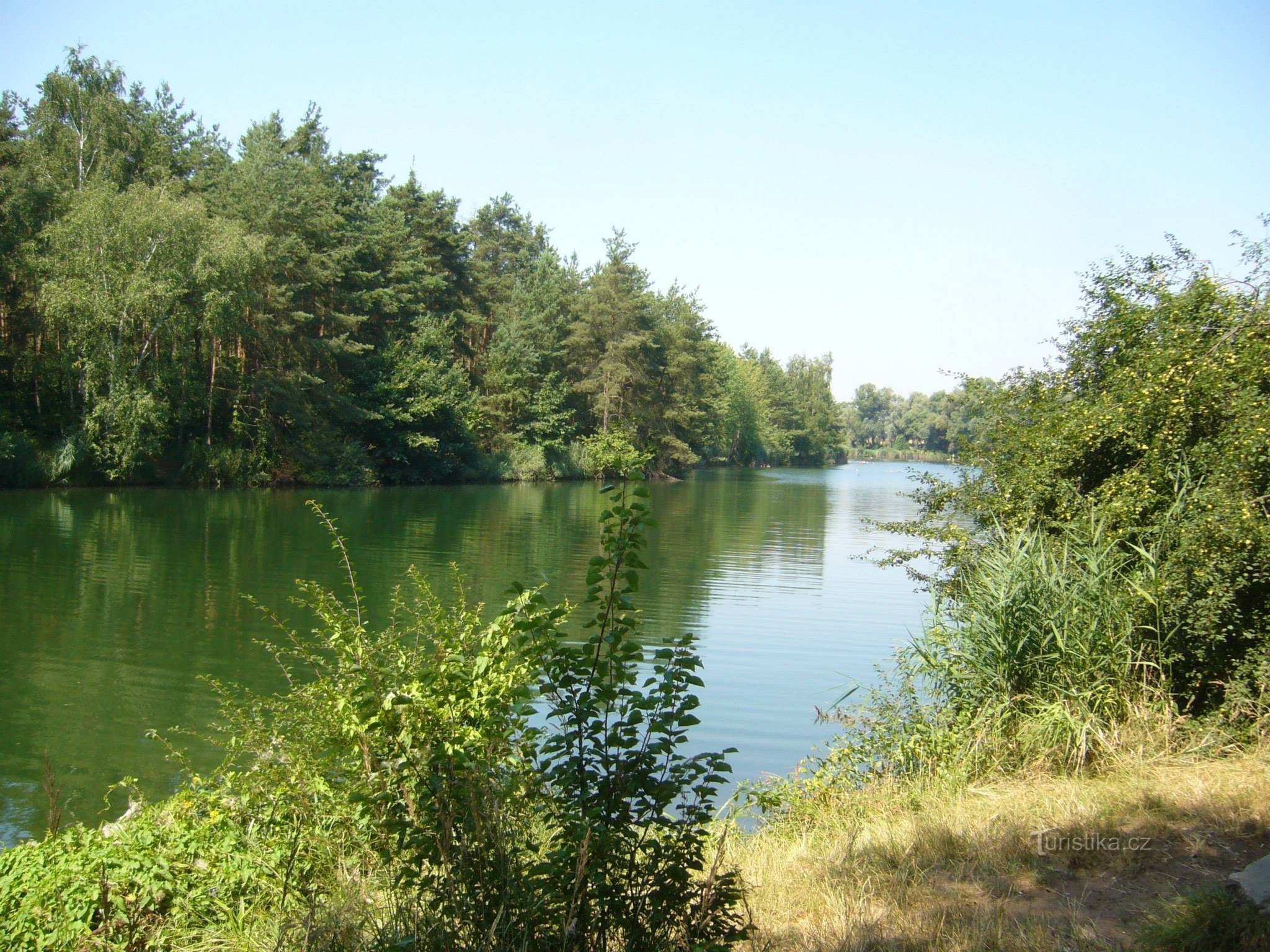 Ovčary - sjön Křenecké