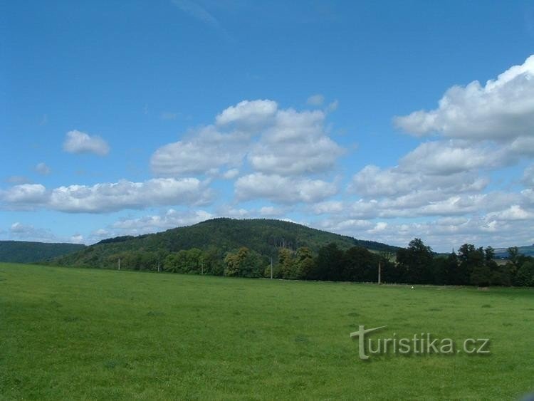 Ovčí hora: From Machnín.