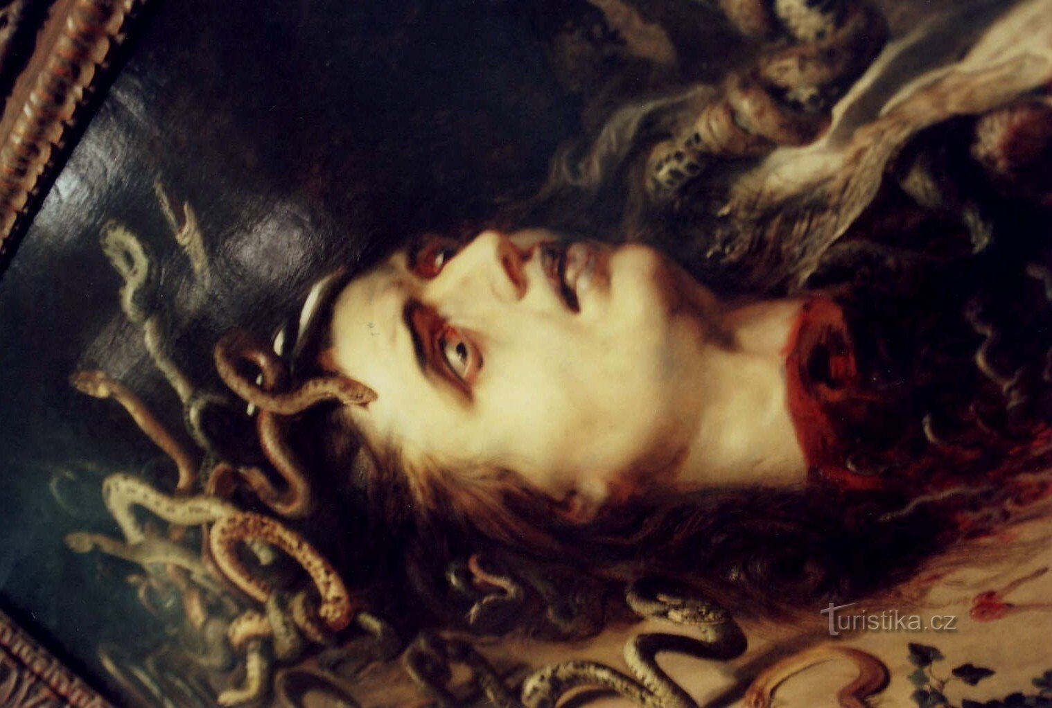 PP Rubens - Gezicht op Medusa (detail)