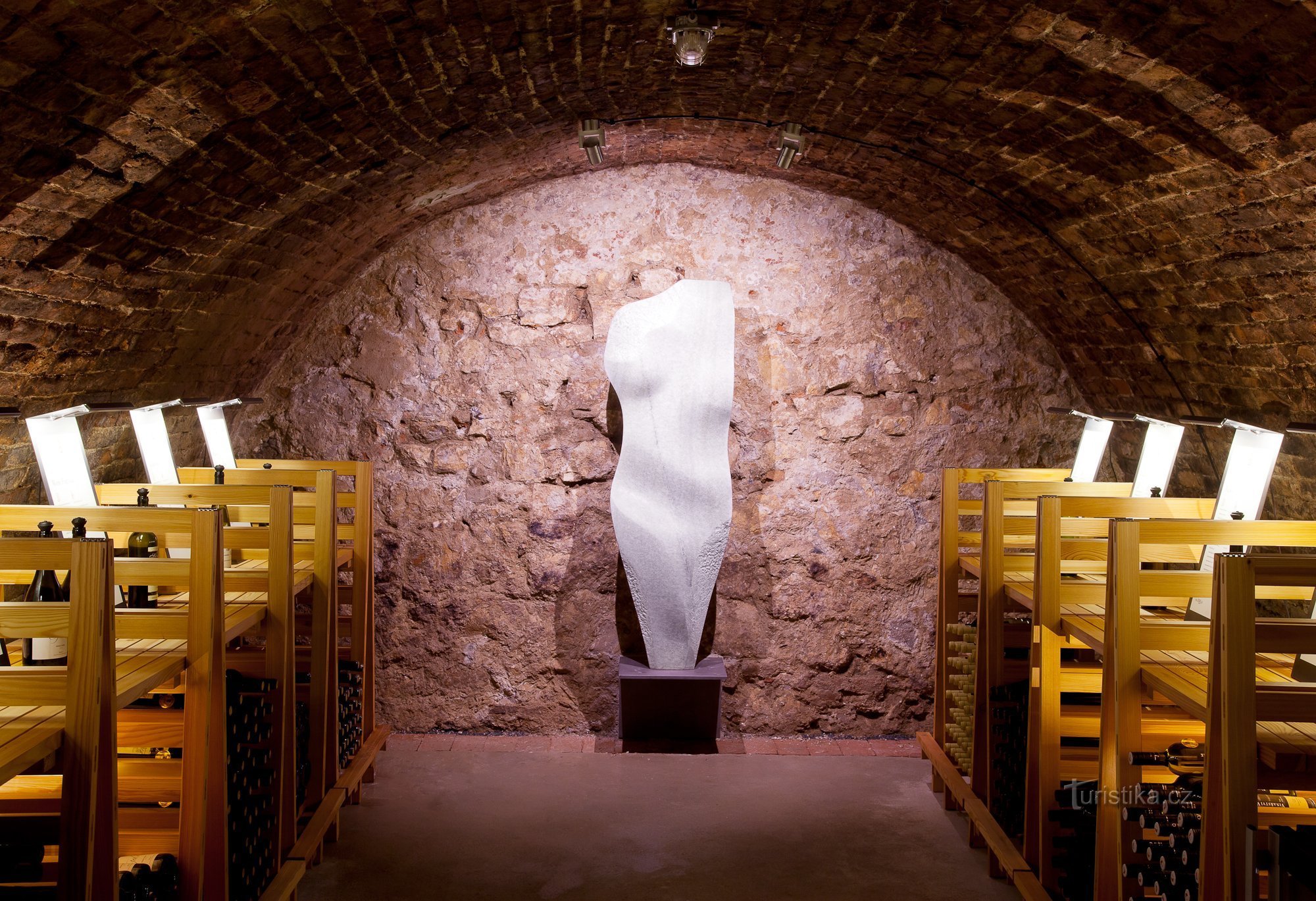 La galería de vinos de Pálava U Venuse