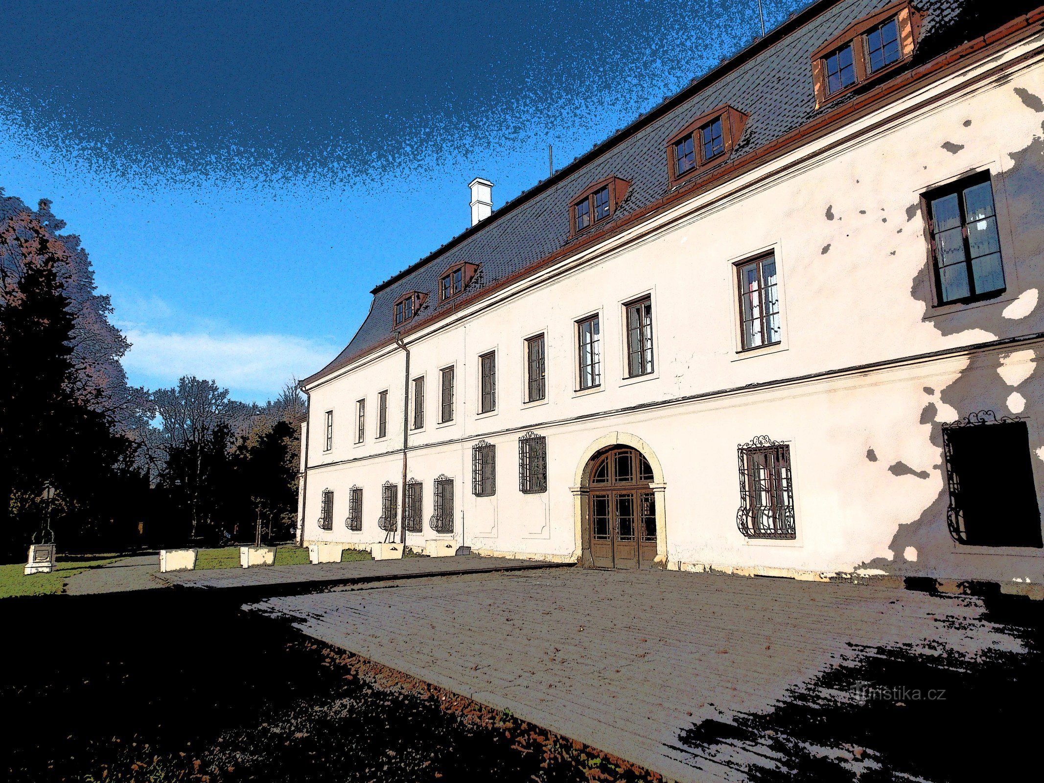 Monument de Valašské Meziříčí - Château de Kinsky