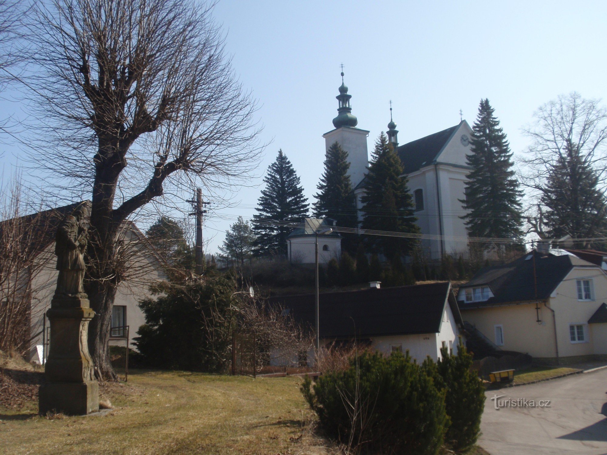 Sights and attractions of the village of Řetová