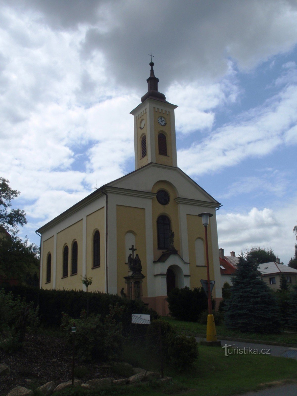 Monumenter af landsbyen Rybník nær Česká Třebová