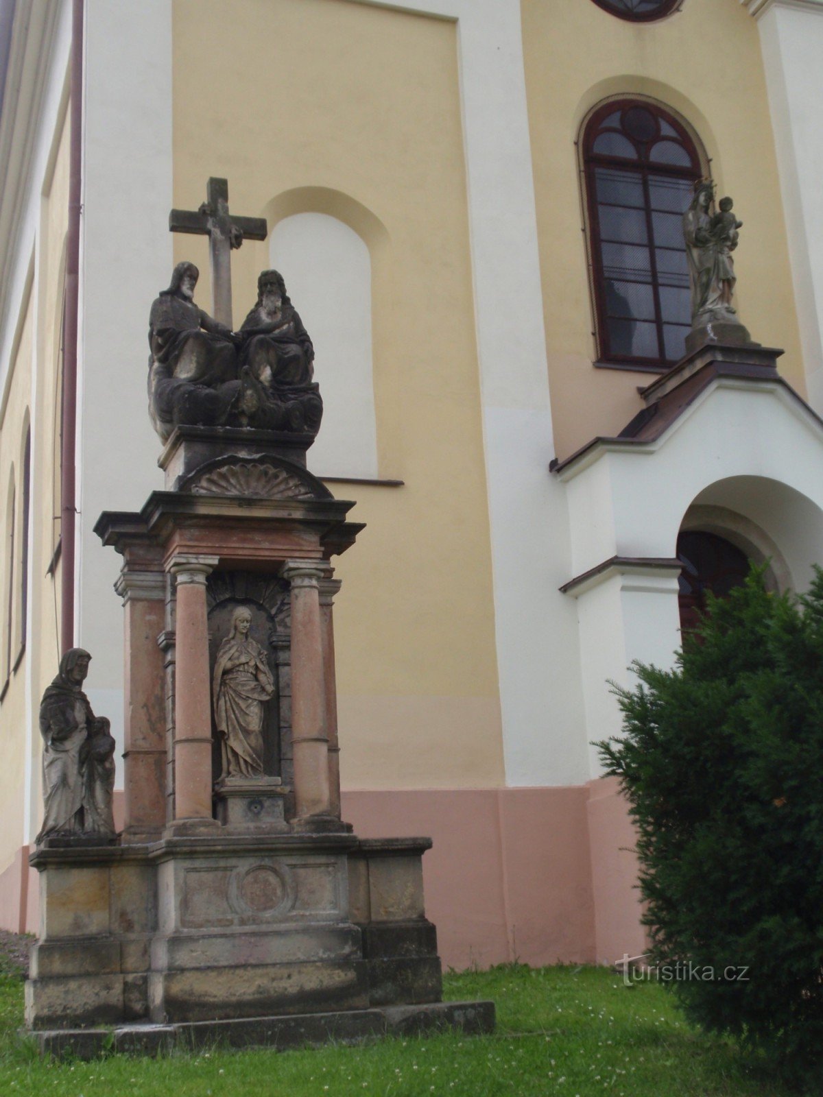 Monumenter af landsbyen Rybník nær Česká Třebová