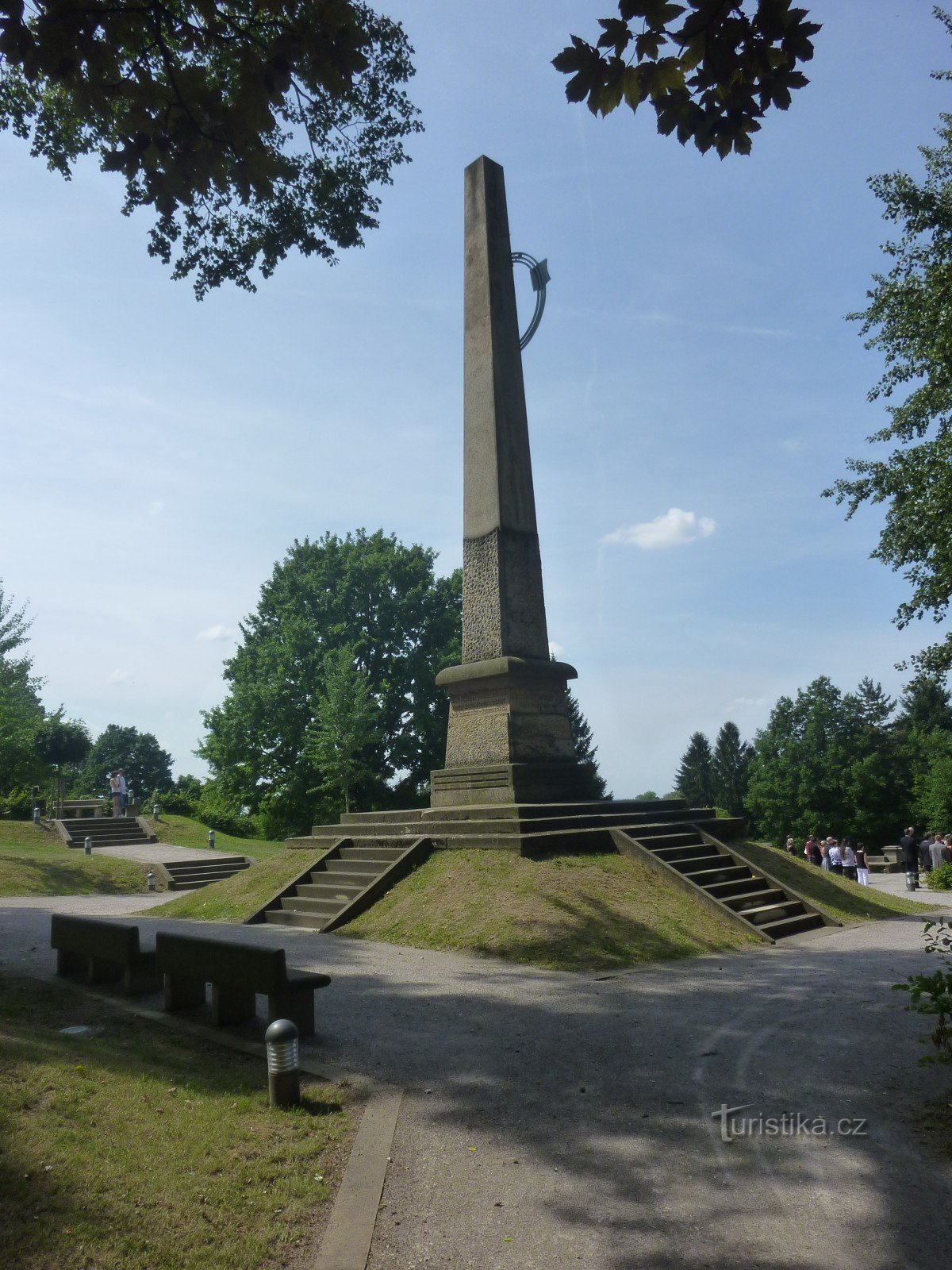 spomenik in park kipov sv. Gothard
