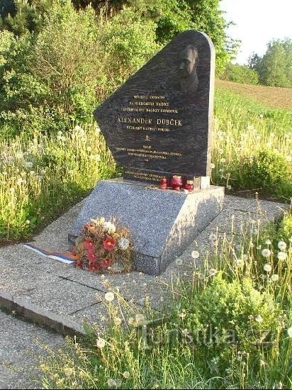 Památník Alexandra Dubčeka