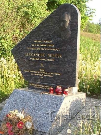 Monument à Alexandre Dubček