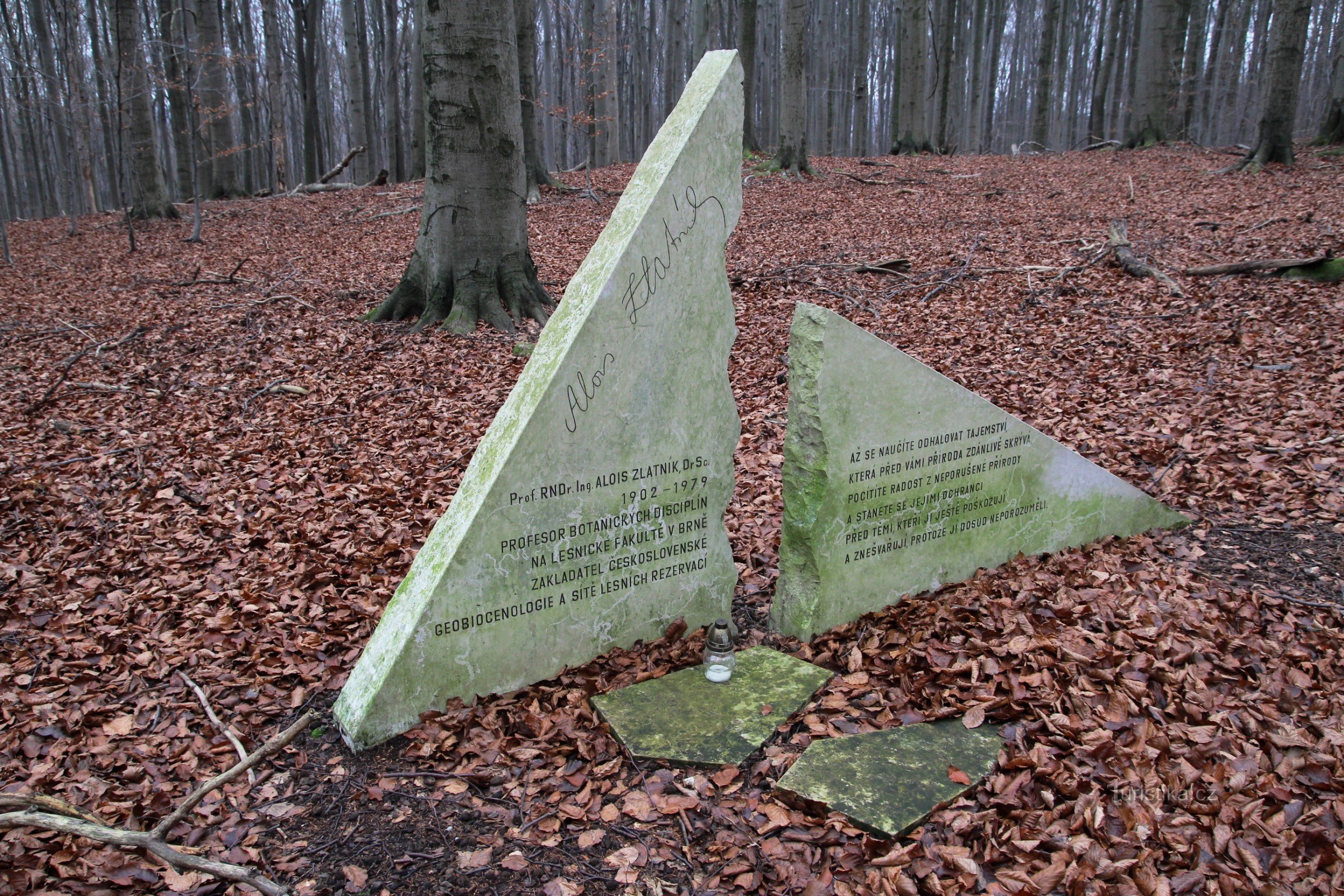 Monument to Alois Zlatník