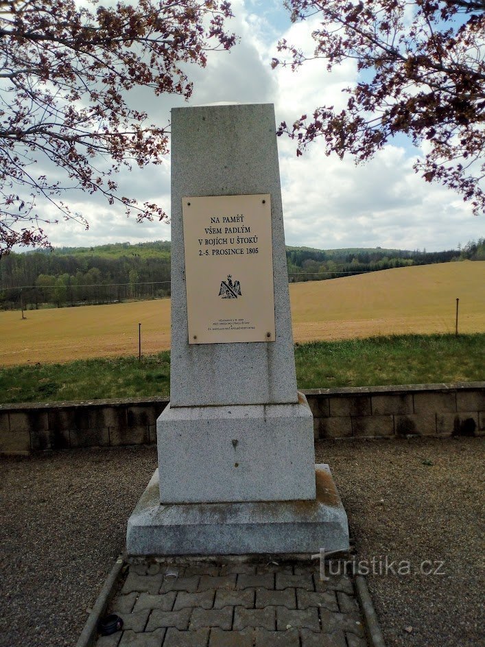 Monumentul bătăliei de la Štoki 1805