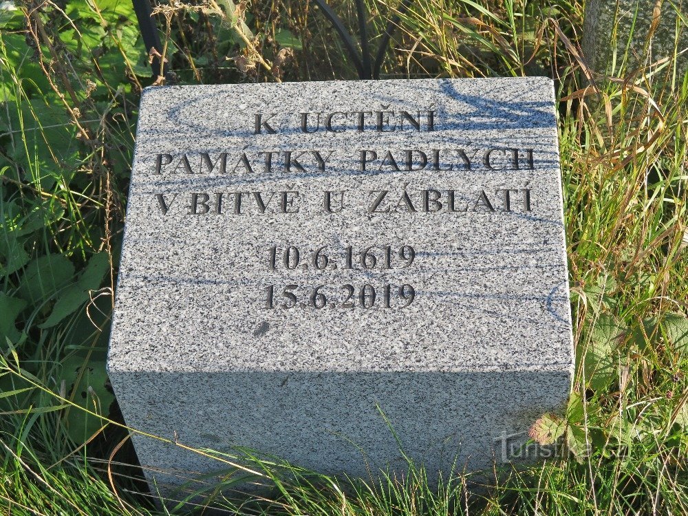 Monument till slaget vid Záblatí