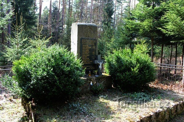 Březina monument