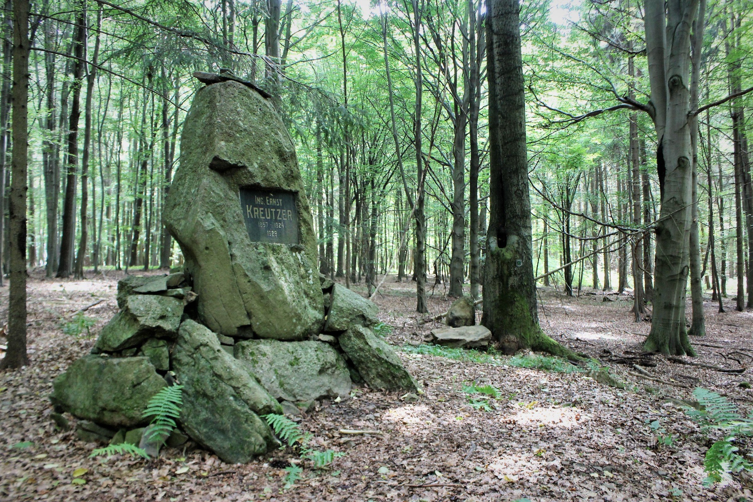 Monument to Ernst Kreutzer