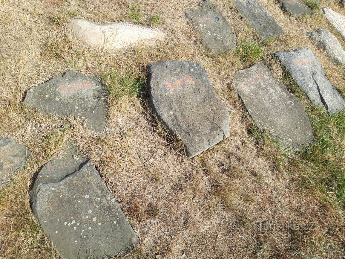 Hans Kudlichs monument över livegenskapets avskaffande – robotar