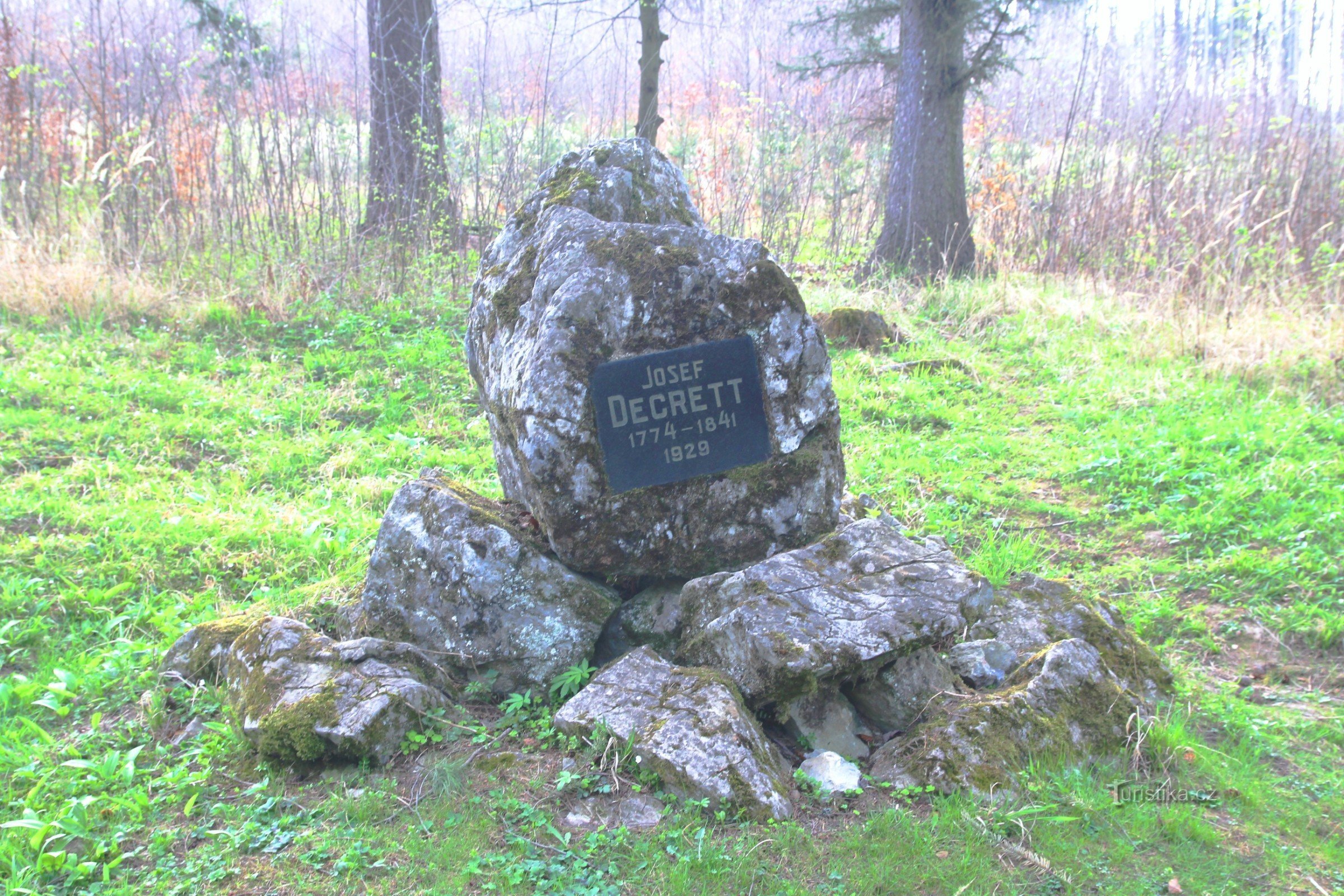 Monument to Josef Decretta