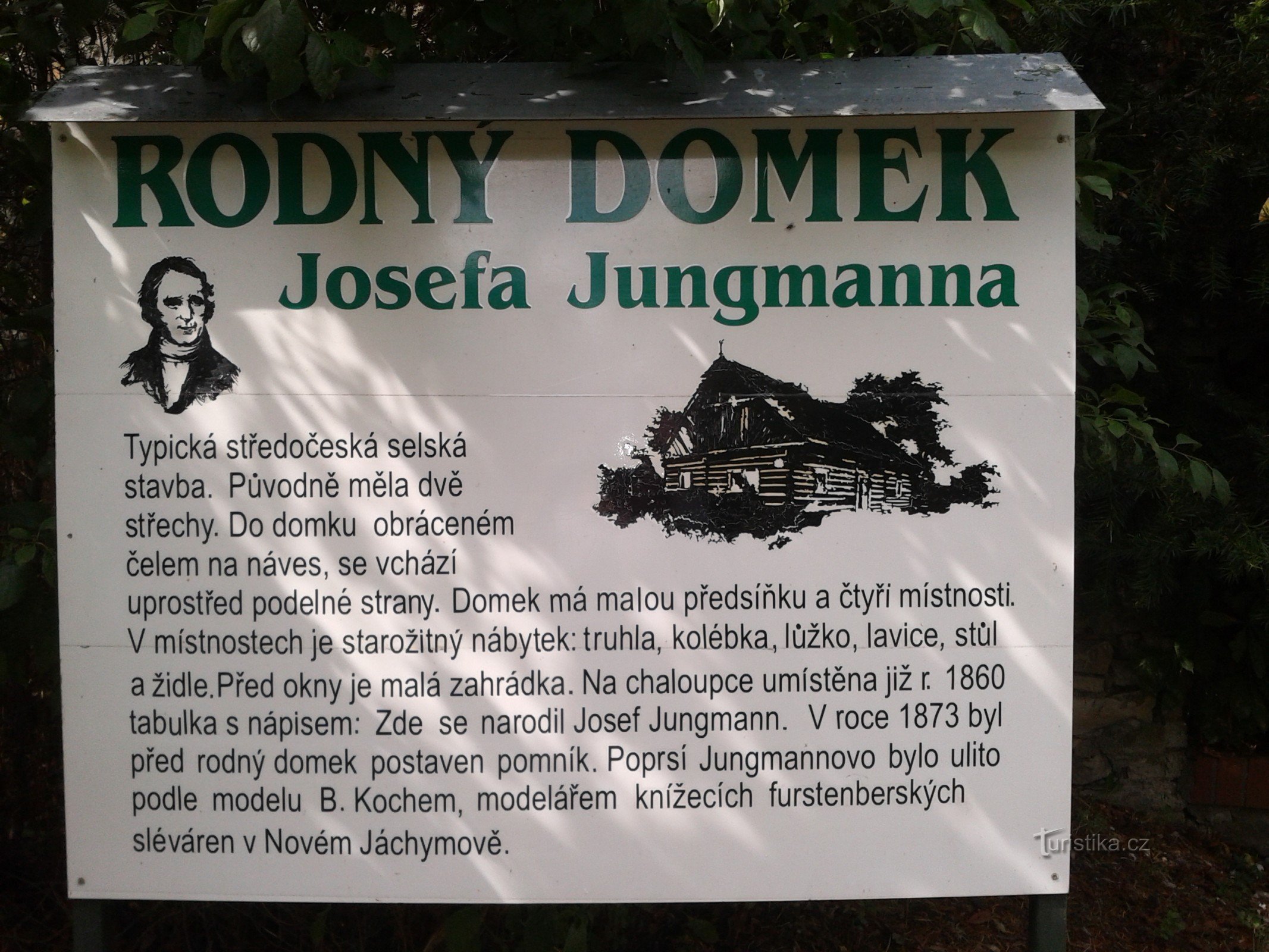 Памятник Йозефу Юнгманну Гудлице