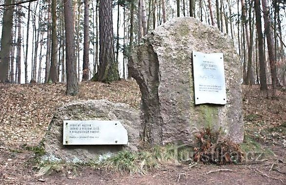 Memorial to Josef Konšel 2009