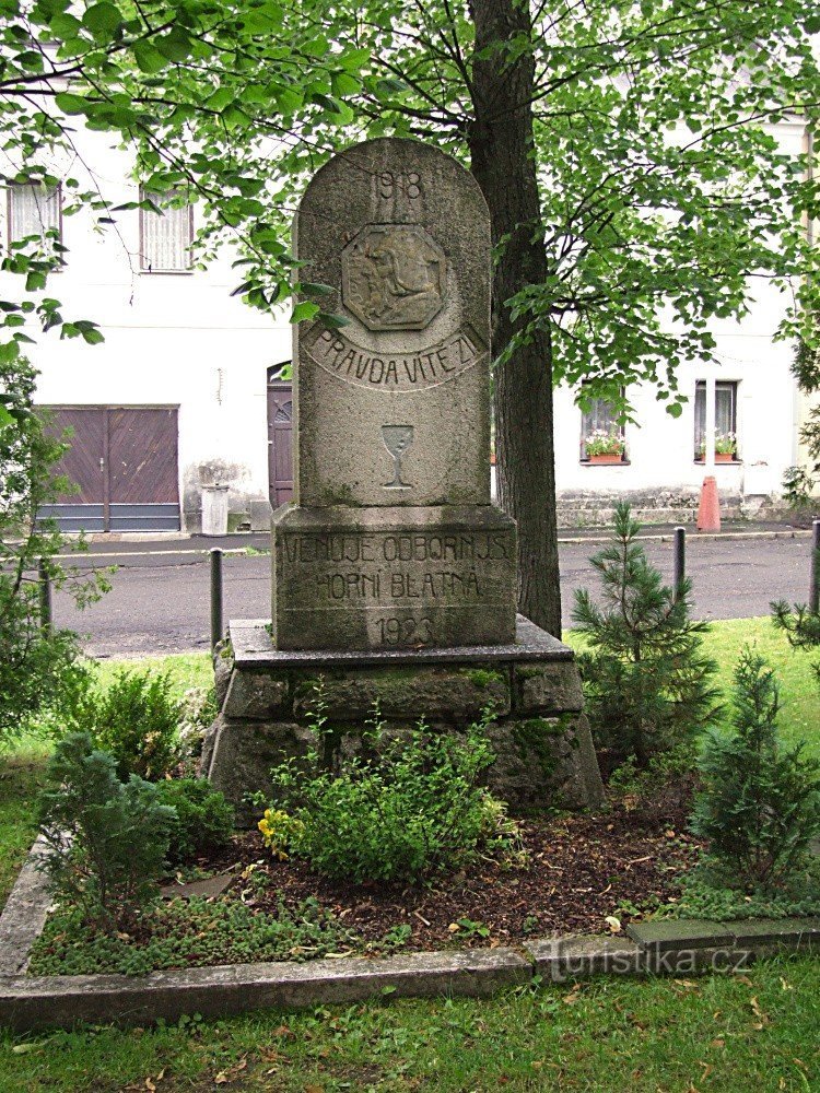 Monument voor M. Jan Hus