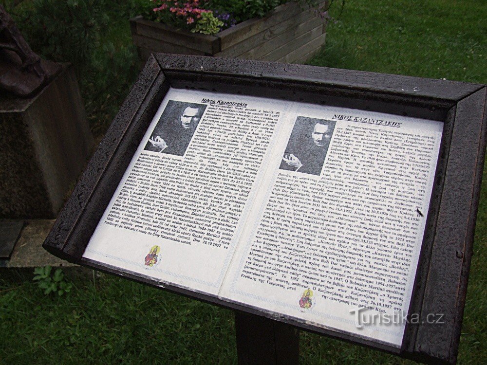 Monument voor Nikos Kazantzakis