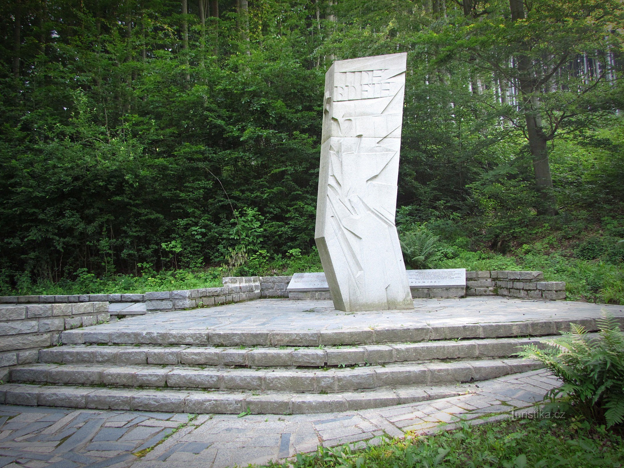 Memorial to the victims