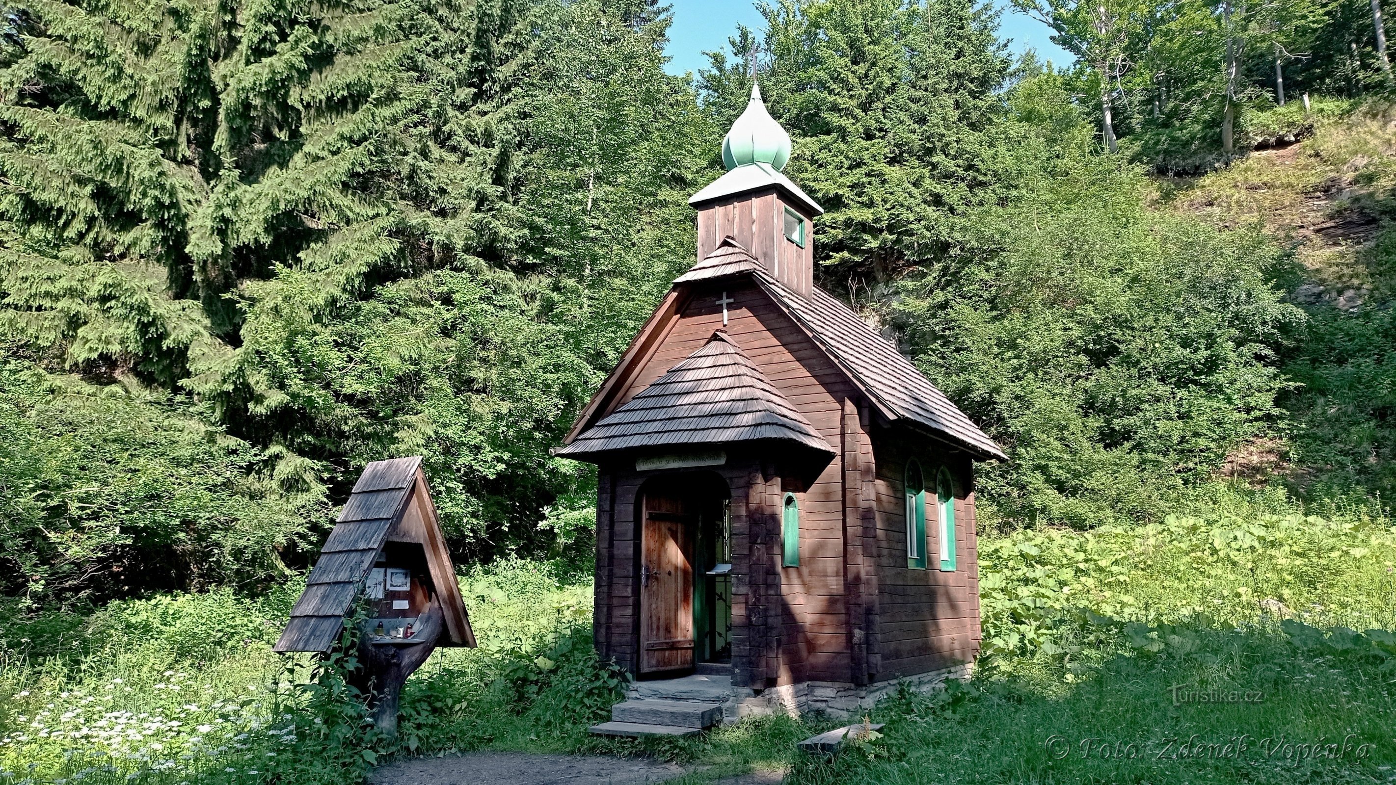 Memorial to the victims of the mountains.