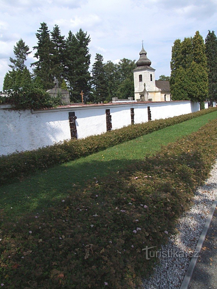 Memorial to the victims of the transport of death 1945