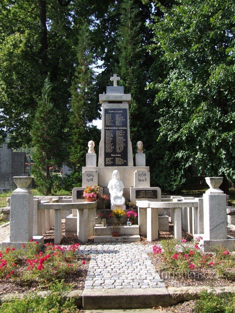 Monumento a las víctimas de las guerras en Hamrská