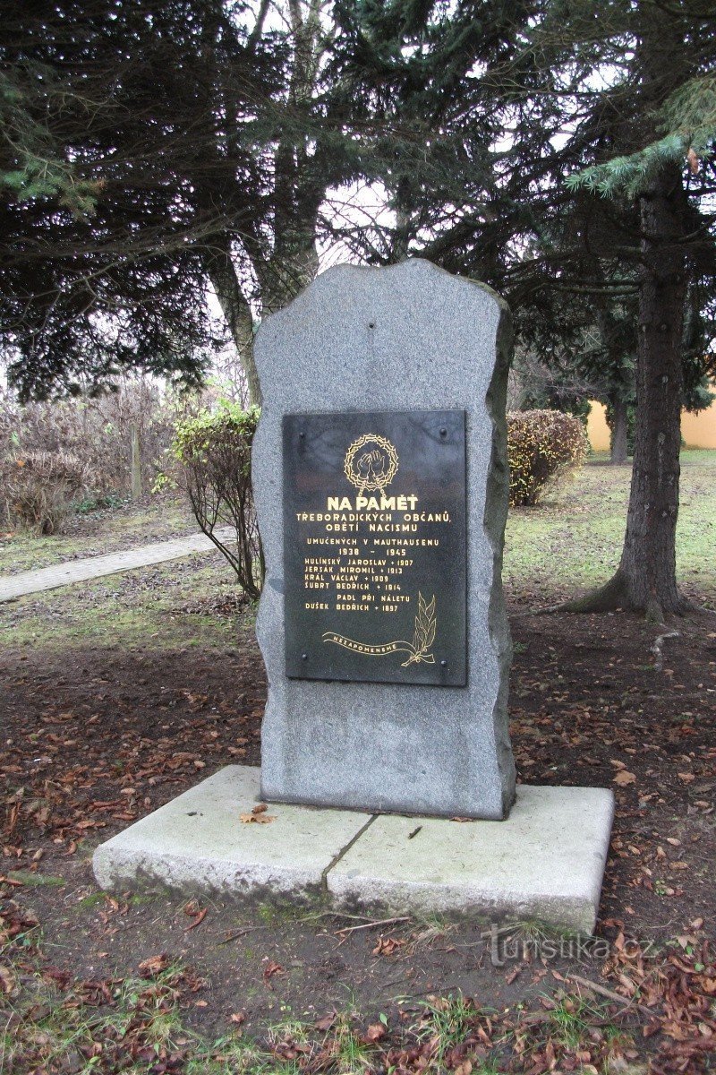 Denkmal für die Opfer des Nationalsozialismus in Třeboradice