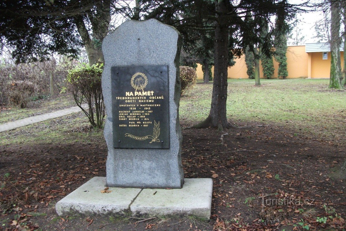 Denkmal für die Opfer des Nationalsozialismus in Třeboradice