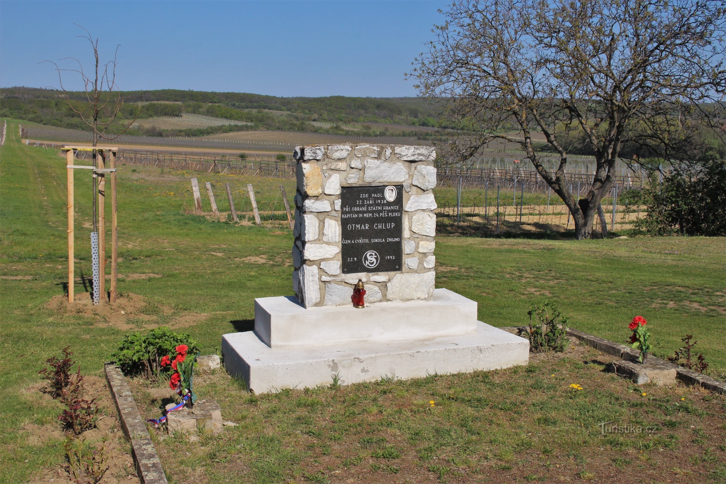 Monument to Otmar Chlupa