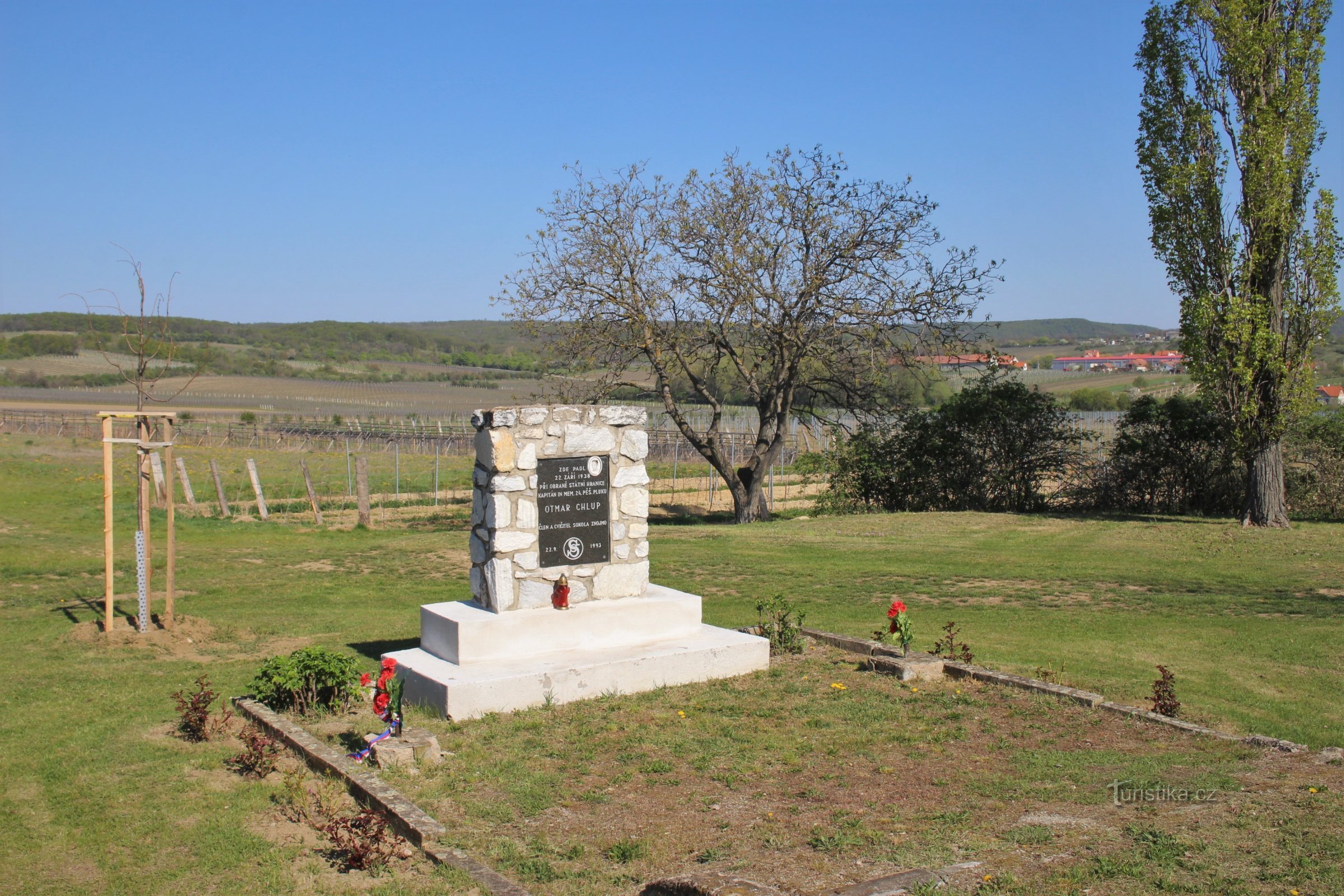 Monument voor Otmar Chlupa