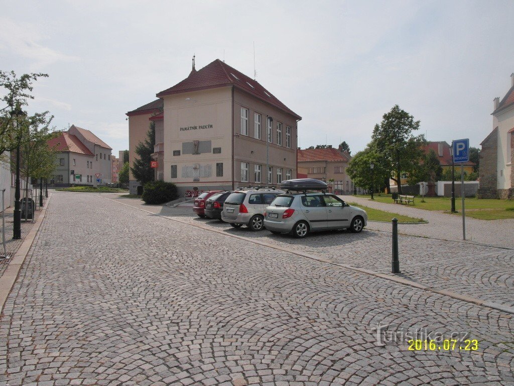 Mémorial aux morts à Vlašim