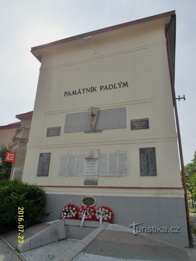 Mémorial aux morts à Vlašim