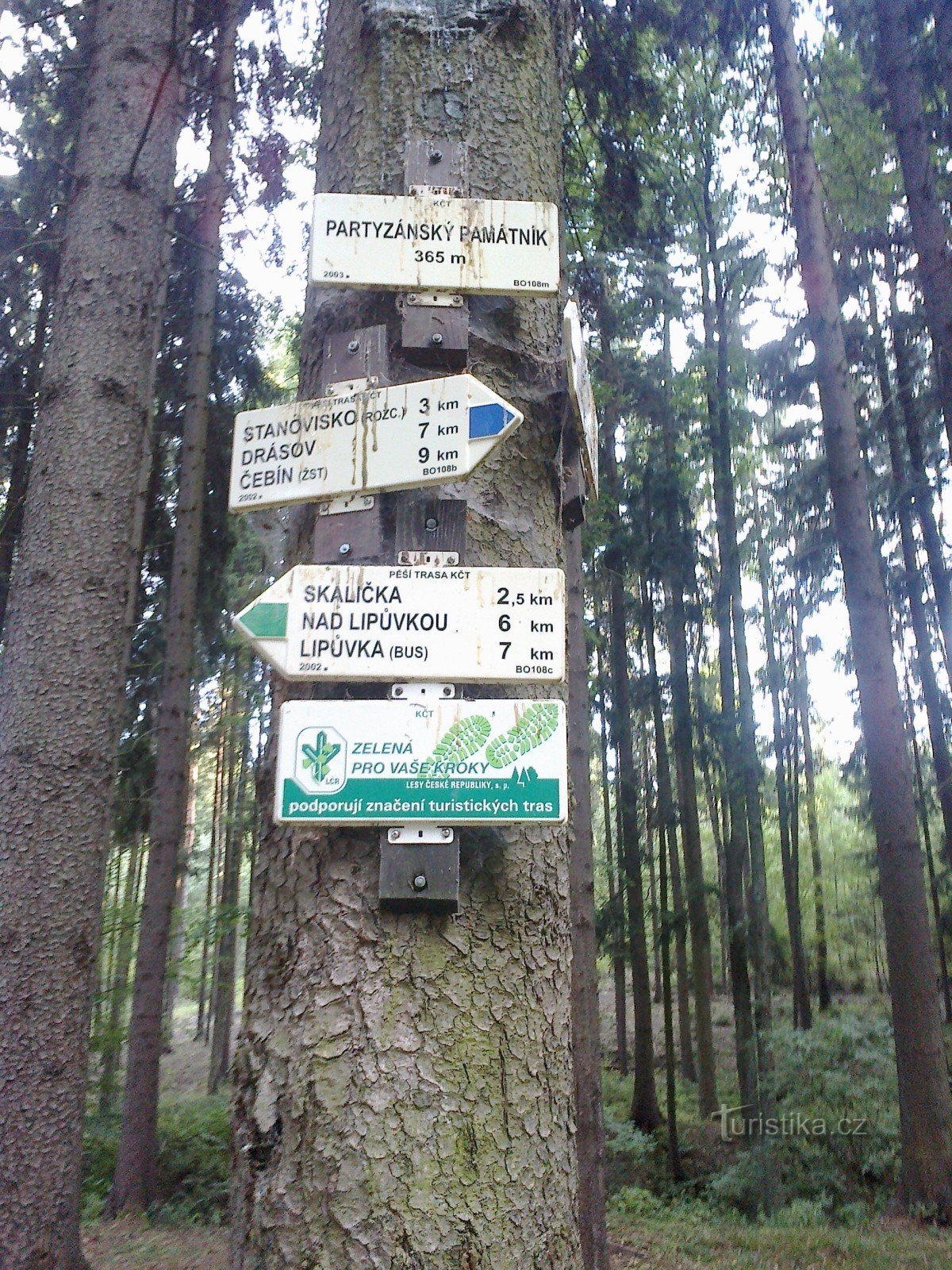 Monument over partisanerne fra general Lužis strejkekompagni