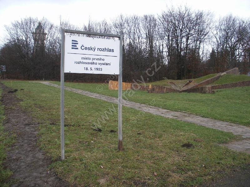 památník prvního rozhlasového vysílání