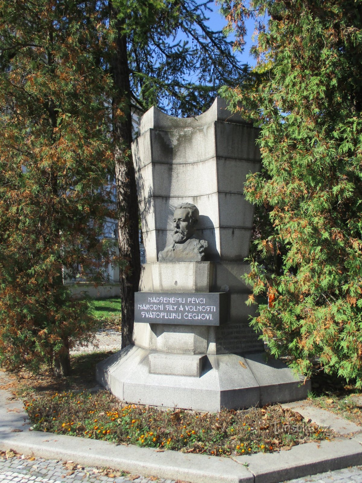 Svatopluk Cecha-monumentet i Mladá Boleslav