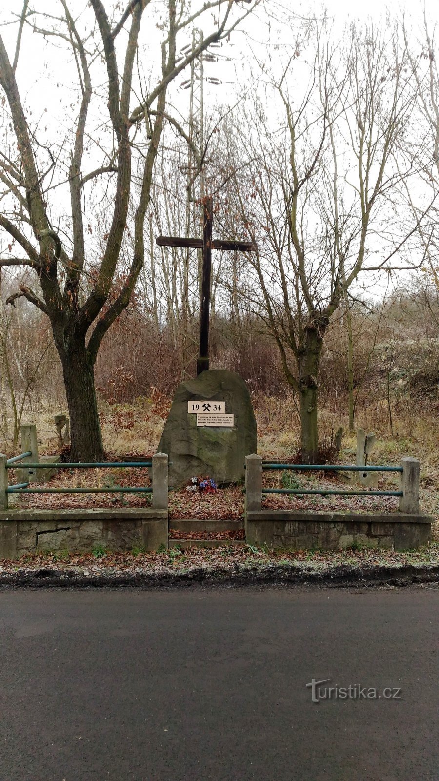 Denkmal bei der Mine Nelson III