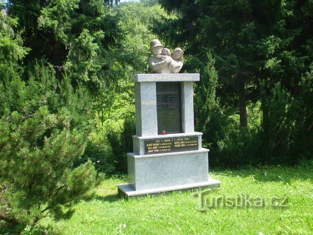 monument in Vsetín